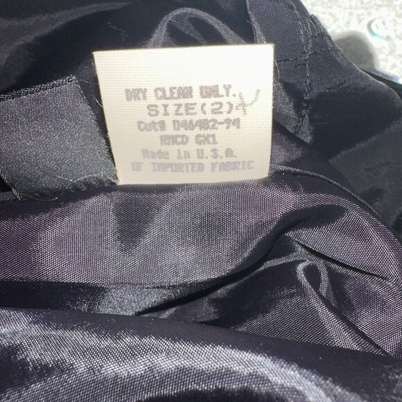 Vintage Womens Compliance Alliance Dress Cocktail Formal Size 2 - USA - EUC - Picture 5 of 5